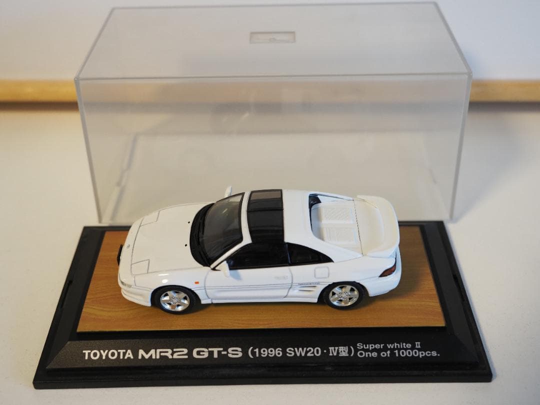 1/43 TOSA MR2 GT-S SW20 Ⅳ型 ホワイト 限定1,000台