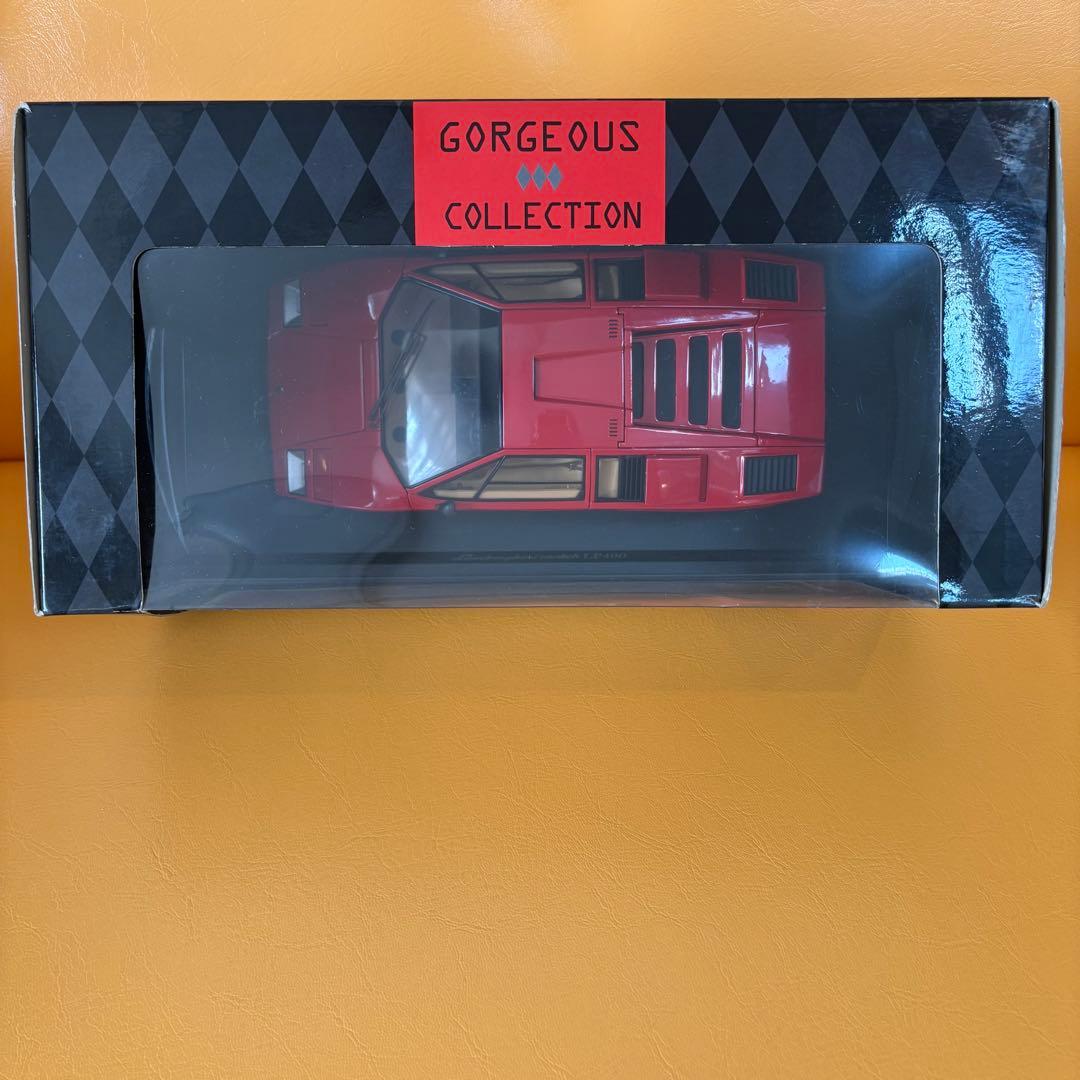 京商 1/18 ランボルギーニ カウンタックLP400 赤