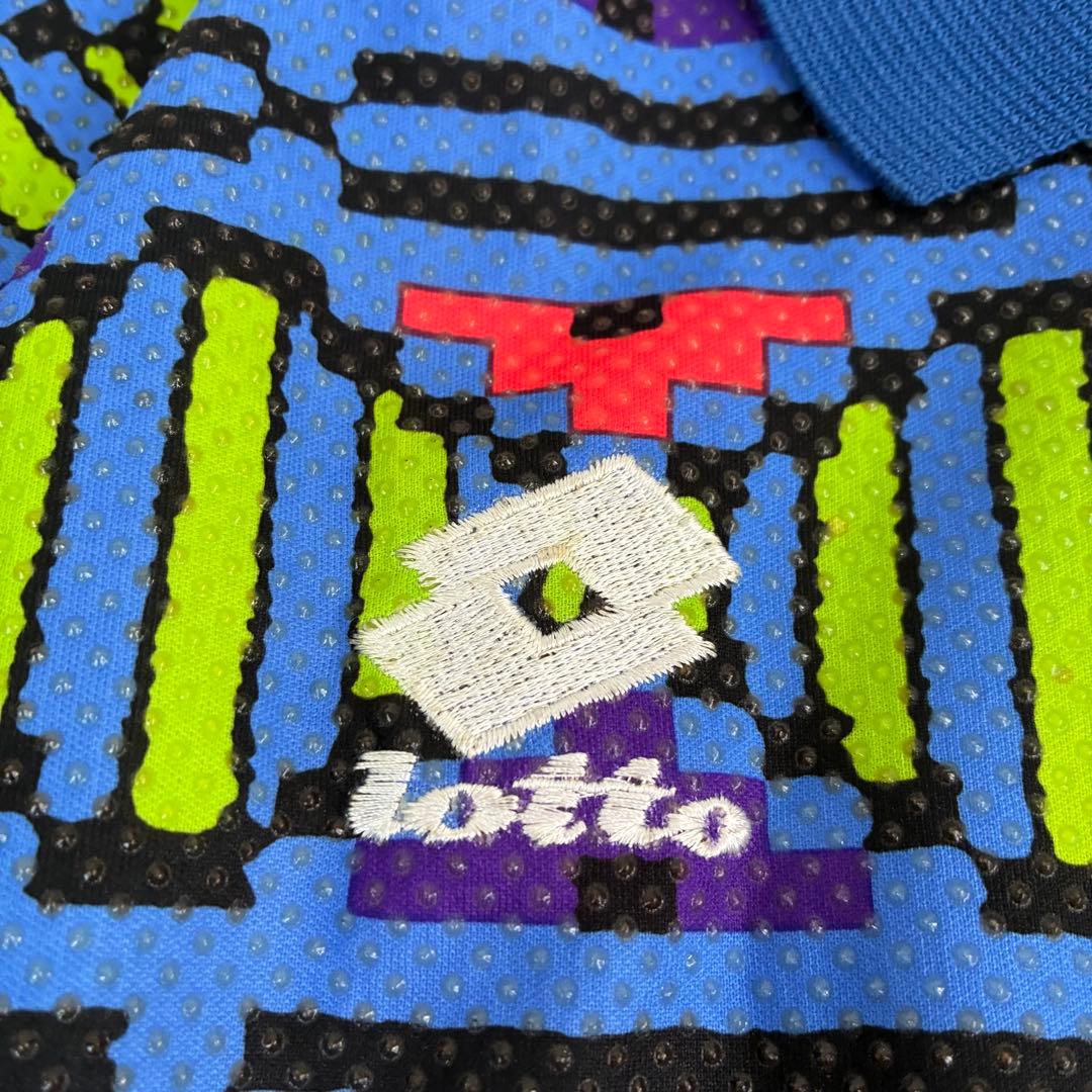 タグ付き＆訳あり　lotto　キーパーシャツ　90年代 ヴィンテージ　イタリア製