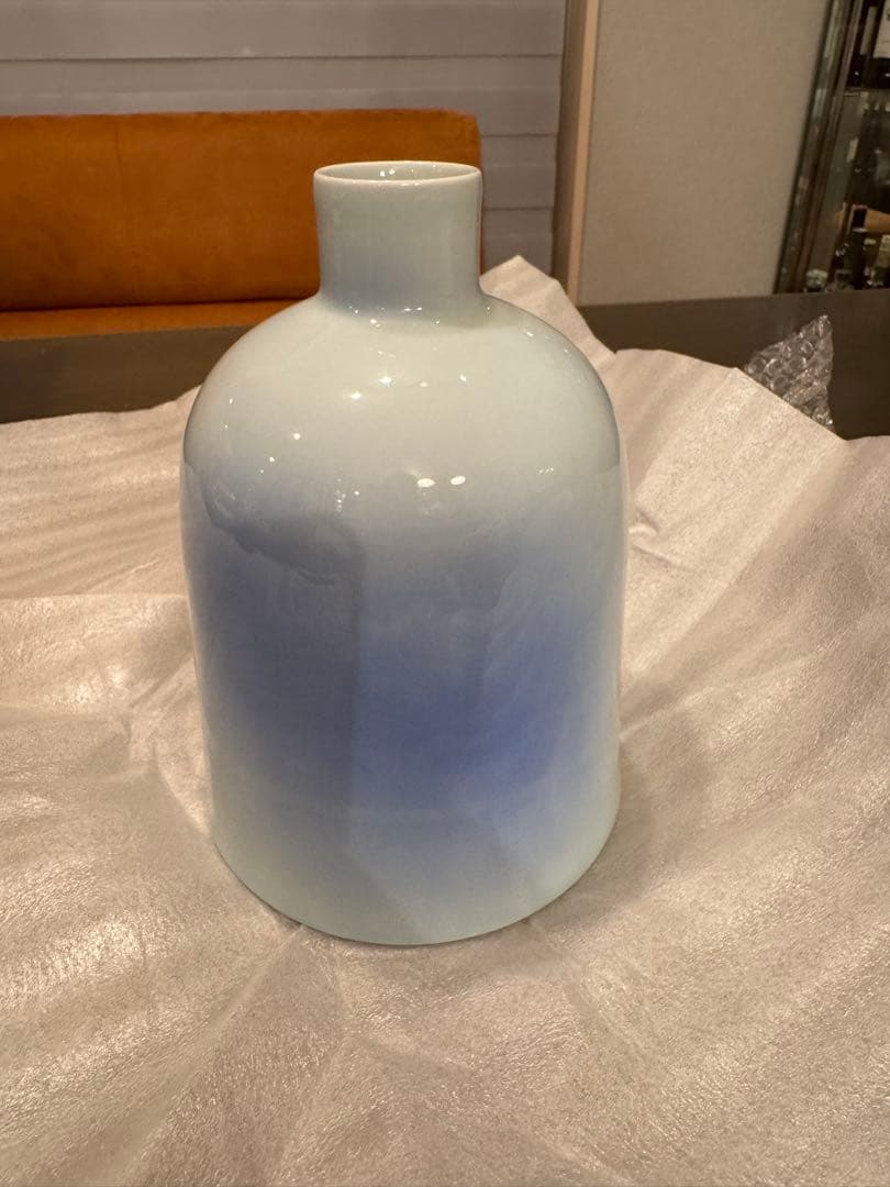 辻殻彦⭐︎海の教会⭐︎有田焼　花瓶