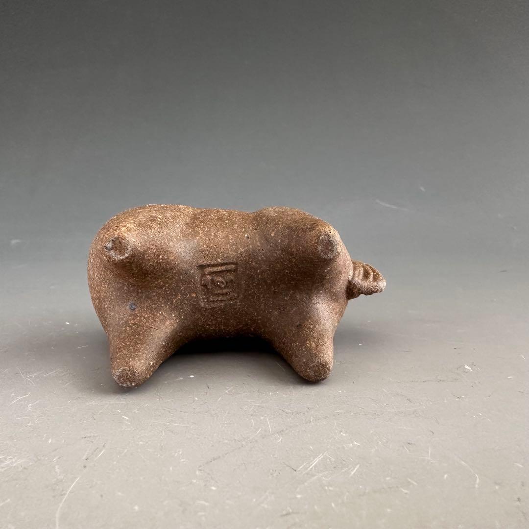 茶道具　干支　午年　馬　香合　松尾潤　共箱　焼〆　初釜　炭点前　正月