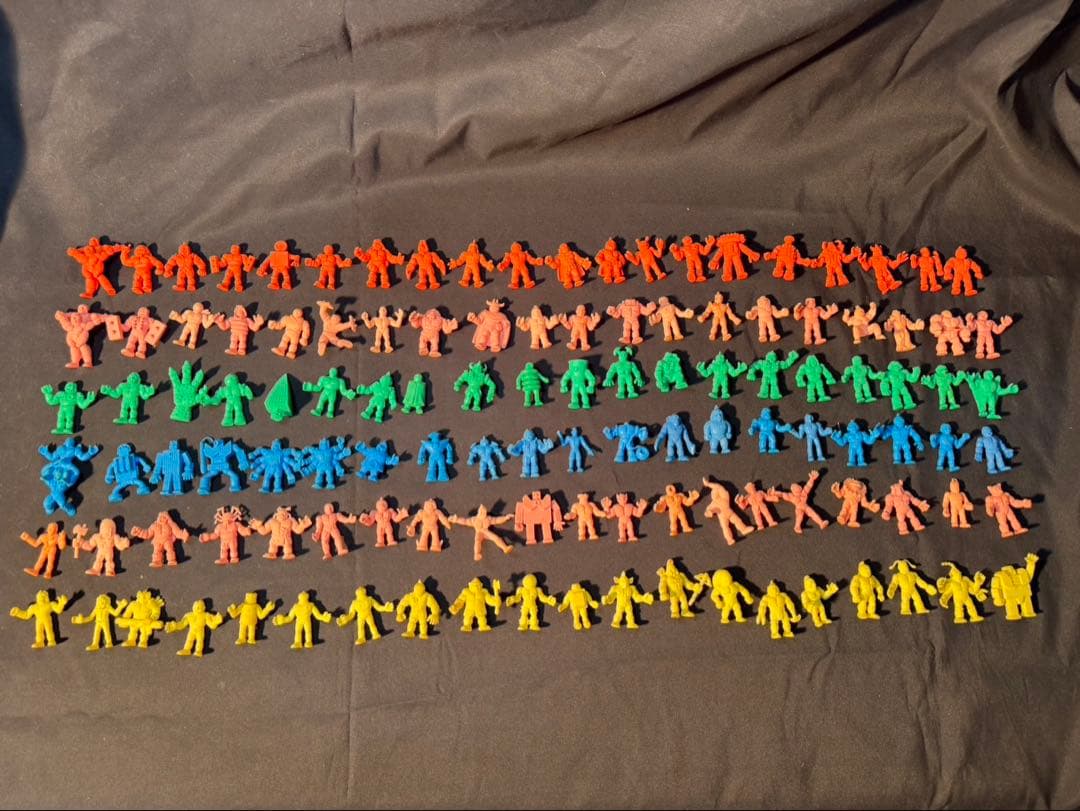 キン肉マン　キン消し　消しゴム　120体　当時物　まとめ売り　フィギュア