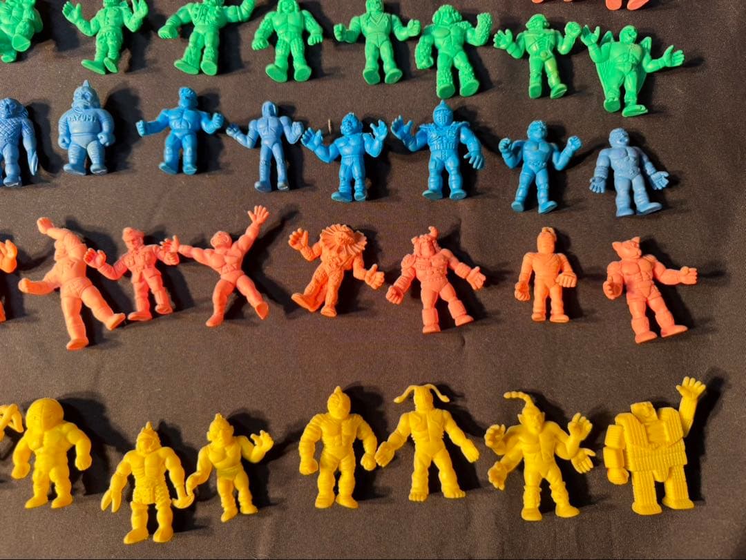 キン肉マン　キン消し　消しゴム　120体　当時物　まとめ売り　フィギュア