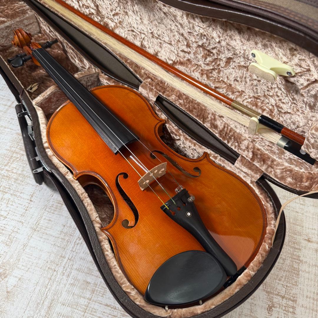 K.Shimora バイオリン No.90 4/4 1996年 ドイツ製 虎杢