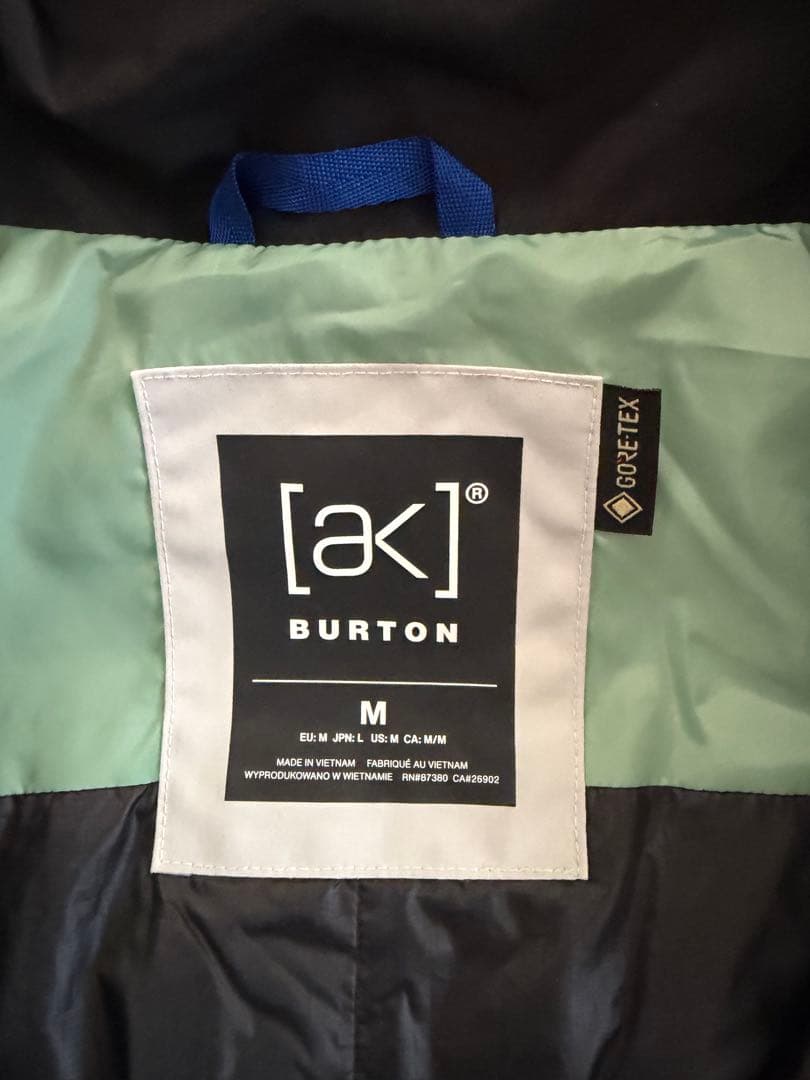 【新品】Burton スノーボードジャケット ミントグリーン