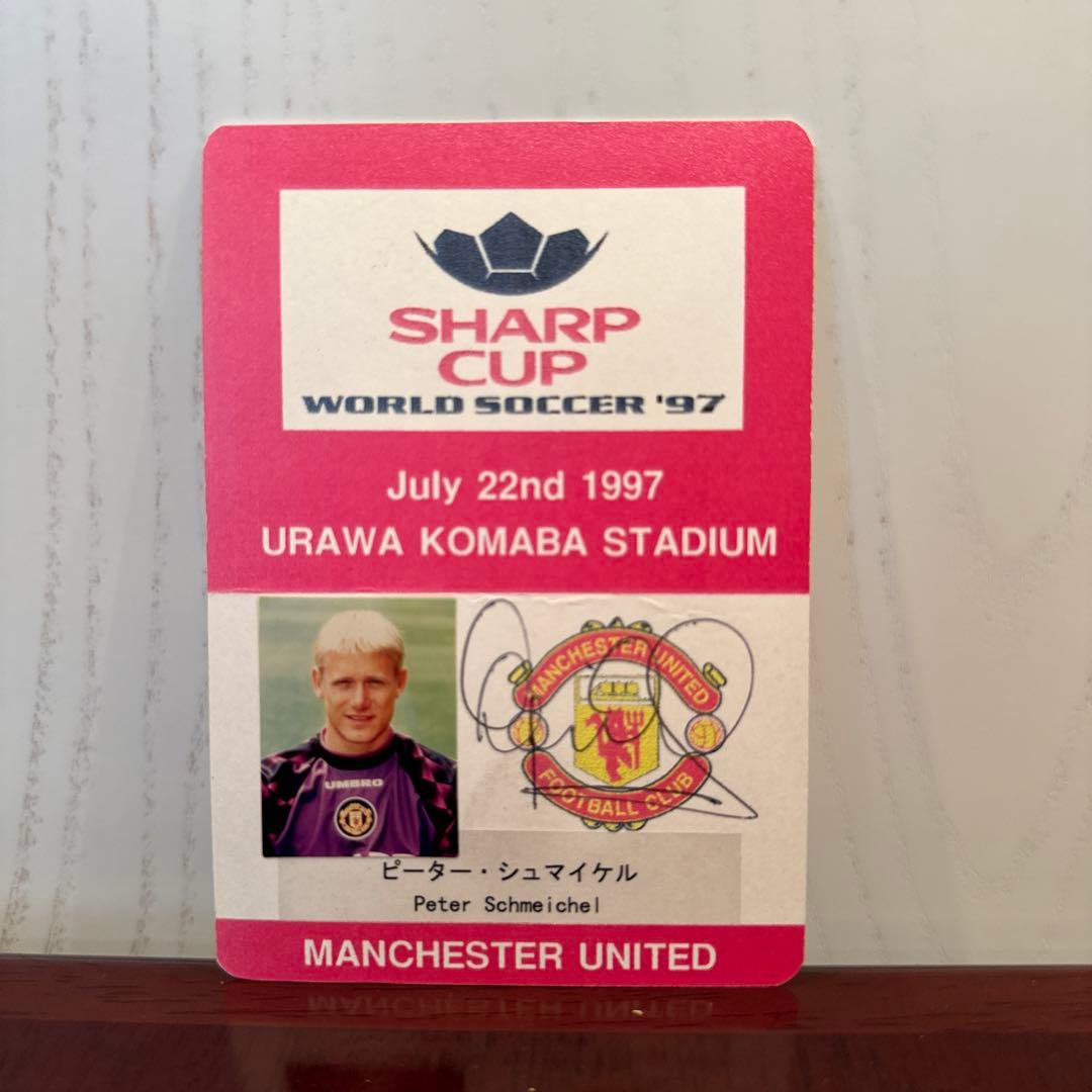 ヤ*マ様 マンチェスターユナイテッド　直筆サイン入りアクレディー　25名セット