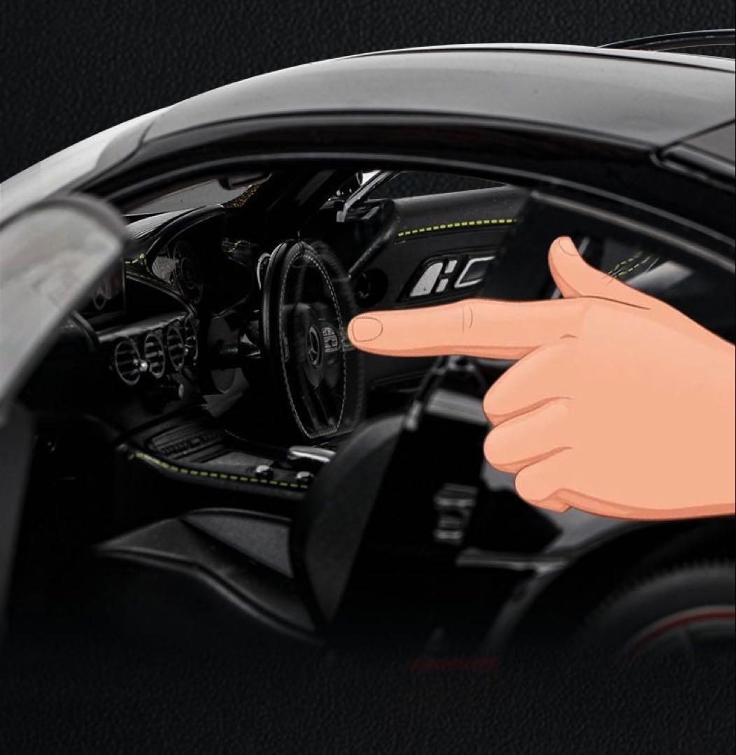 1/18 メルセデスAMG GT R ダイキャスト ライト音声付 新品