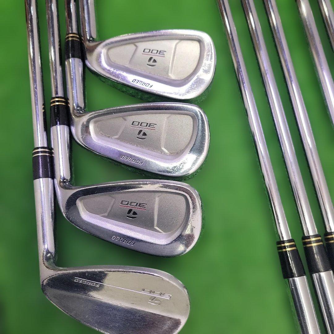 (1086)⛳名器　テーラーメイドR300フォージドアイアン3~PW ,AW9本