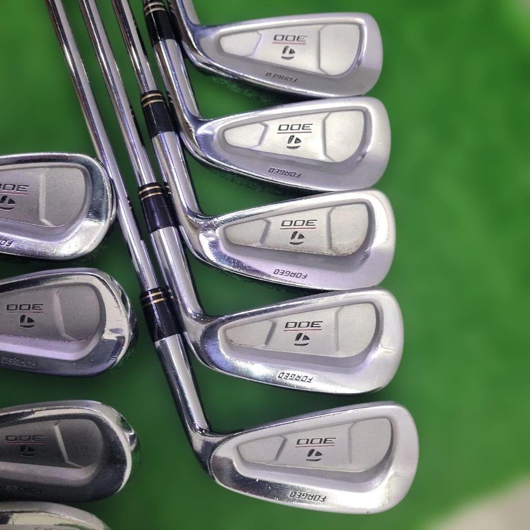 (1086)⛳名器　テーラーメイドR300フォージドアイアン3~PW ,AW9本