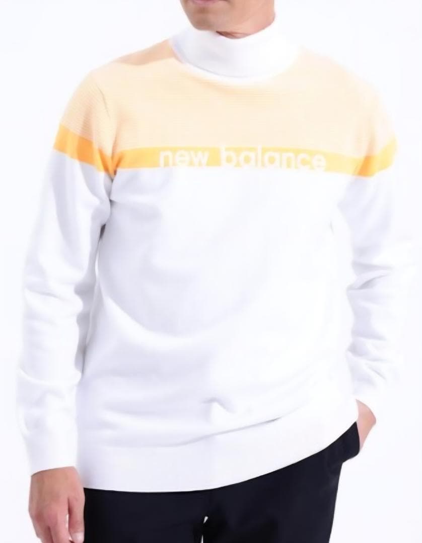 早い者勝ち❗ ニューバランス ゴルフ メンズ タートルネック ニット セーター