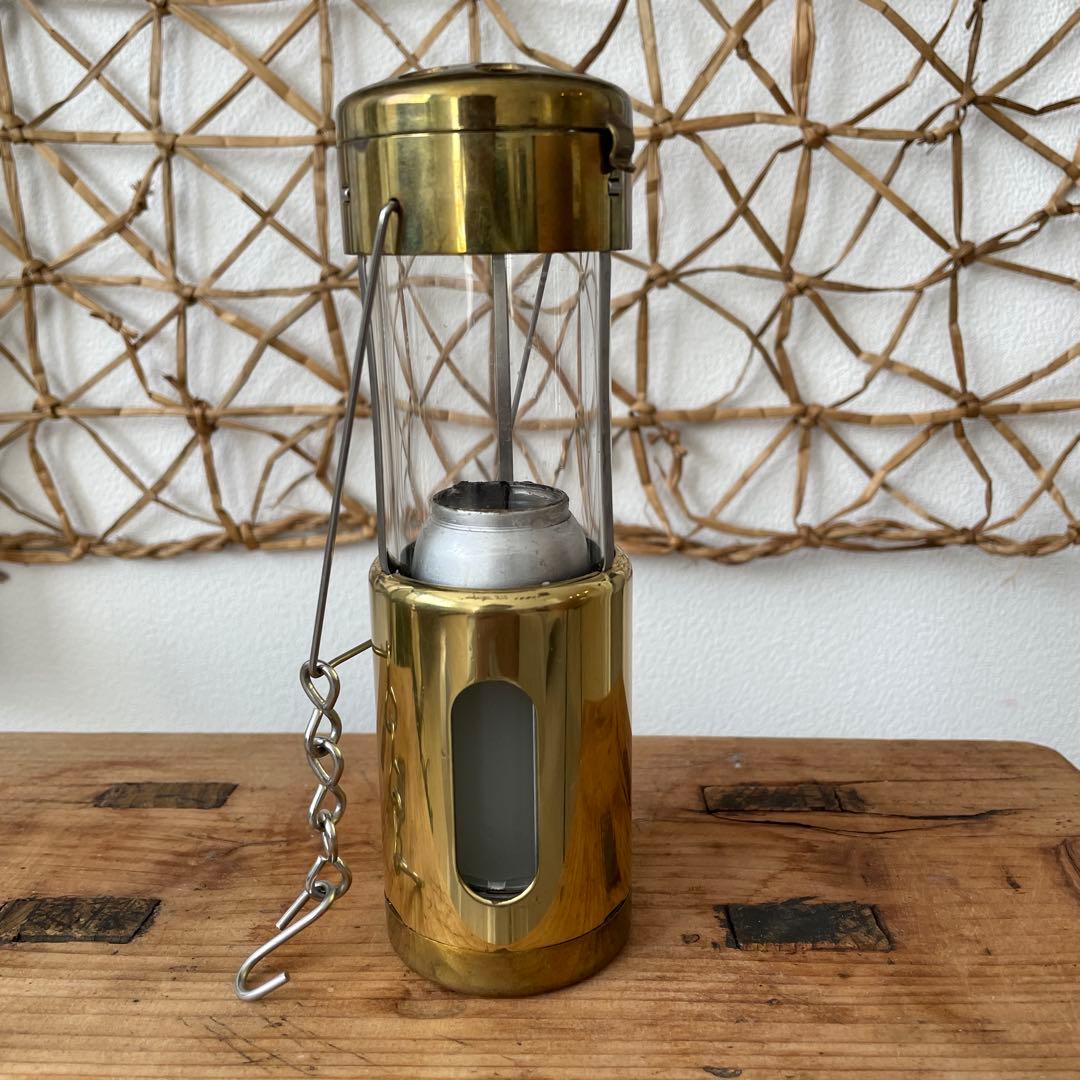 タラスブルバ真鍮製キャンドルランタン アウトドア キャンプ 日本製 ヴィンテージ