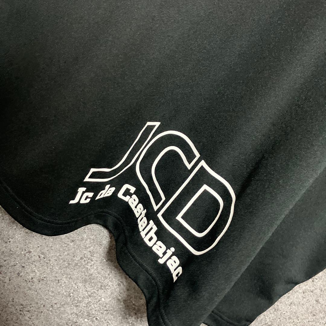 23SS カステルバジャック　スポーツ　ブラック　ゴルフ　ポロシャツ　50