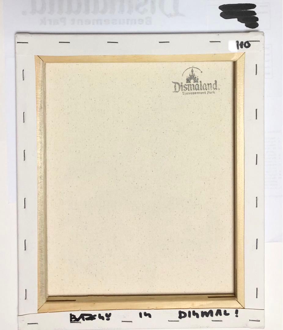 Banksy バンクシー 「Mona Lisa Bazooka」サイン 書類付