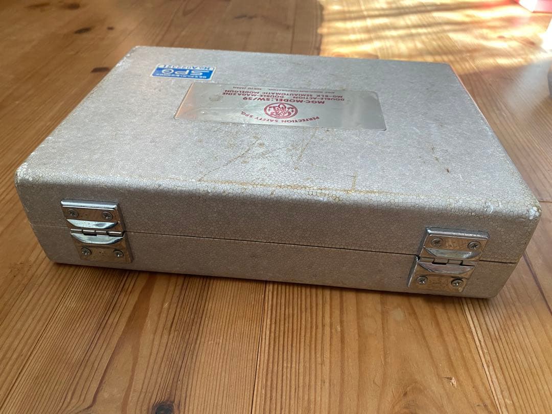 SPG規格適合 モデルガンMGC SW59 火薬ケース付き