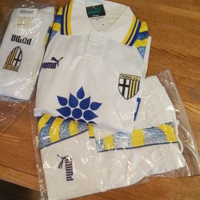 パルマ96-97`半袖アウェーユニフォーム3点セット