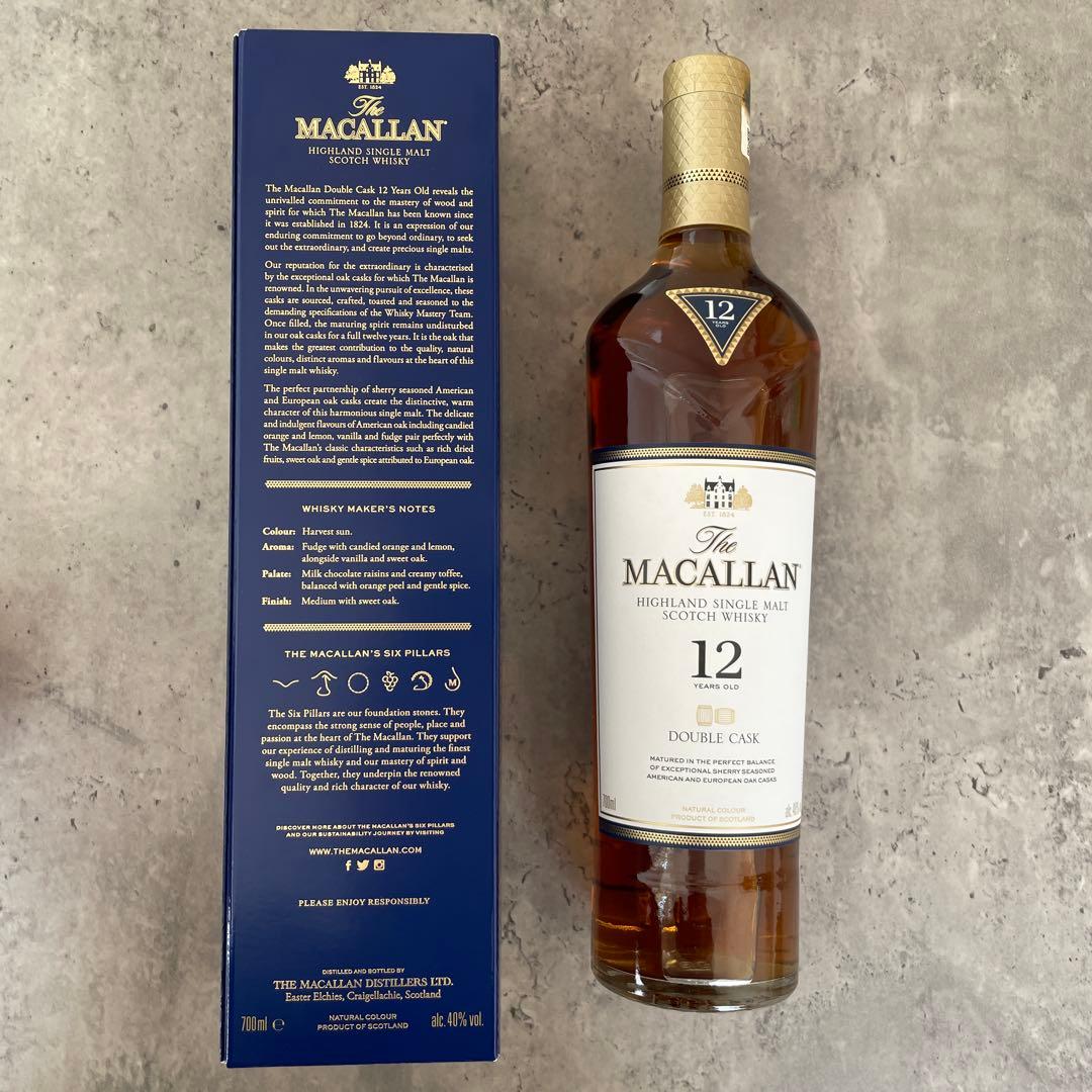 【新品】The Macallan 12 Double Cask 700ml