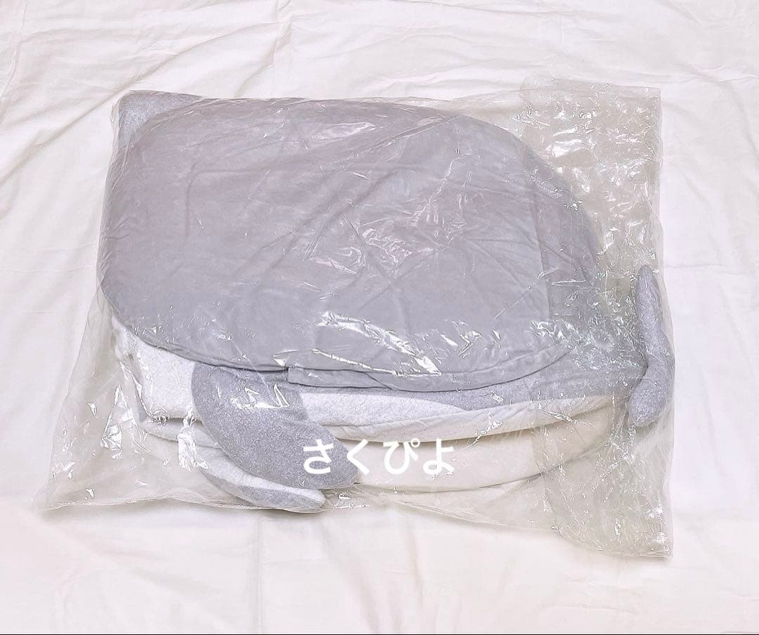 新品未使用　ジェラートピケ　犬猫用ペットハウス　ペットベッド　サメ