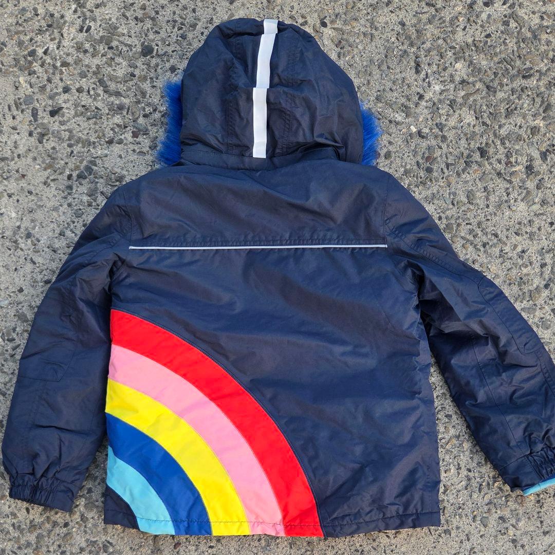 子ども用スキーウェアセット（ネイビー）