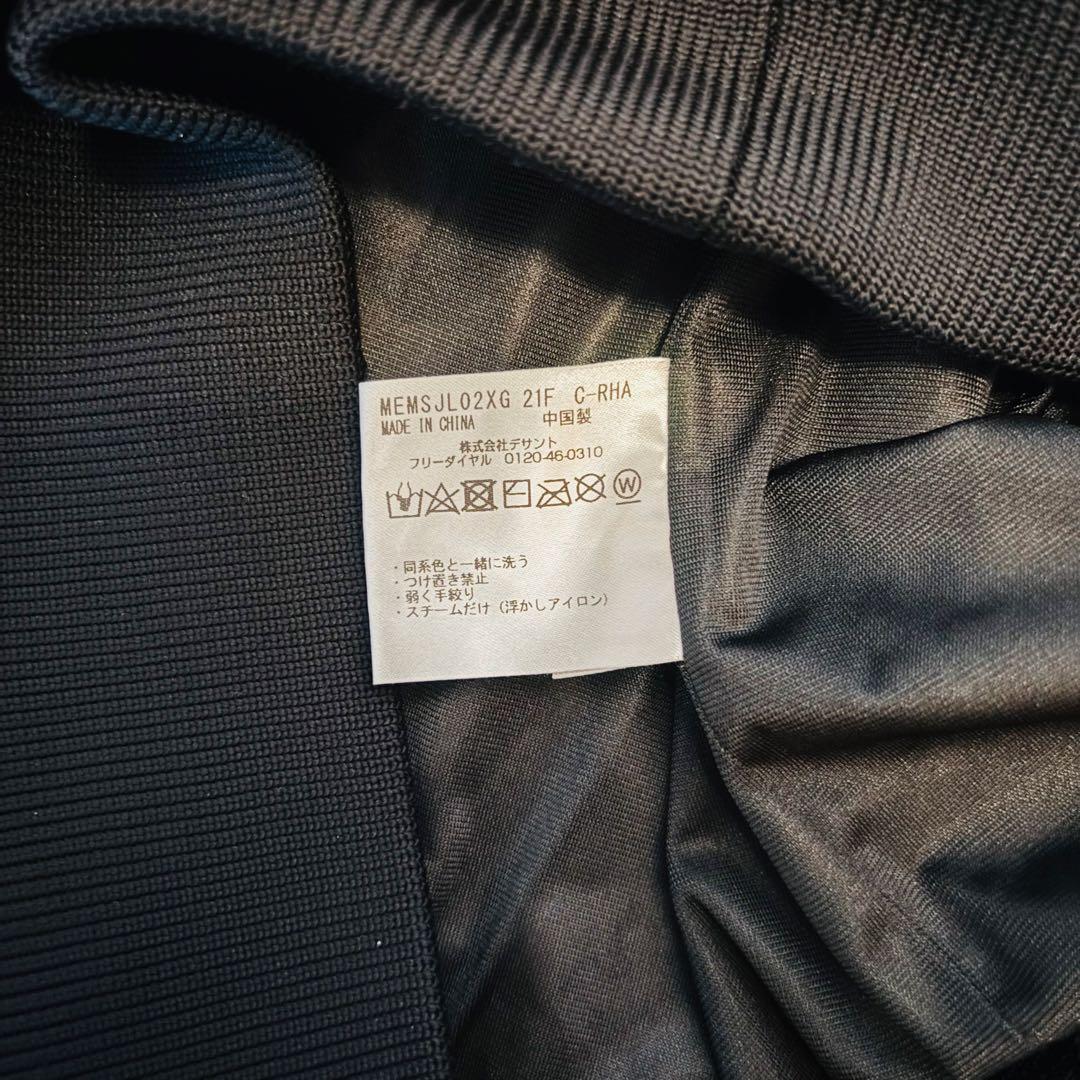 【極美品】V12×マンシングウェア　m12 セーター　ブラック　総柄　ロゴ