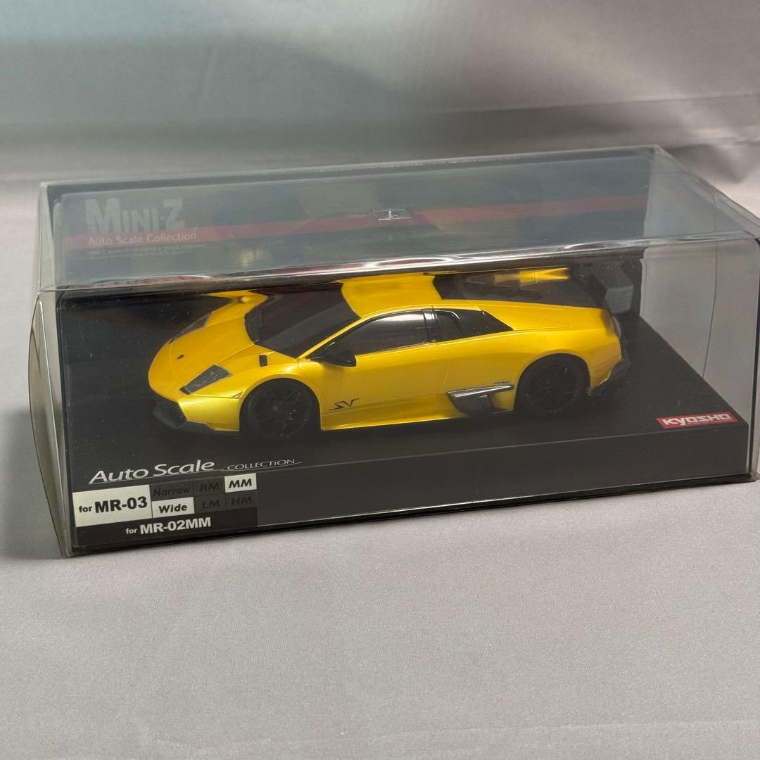 京商 ミニッツ ランボルギーニ ムルシエラゴ SV パールイエロー