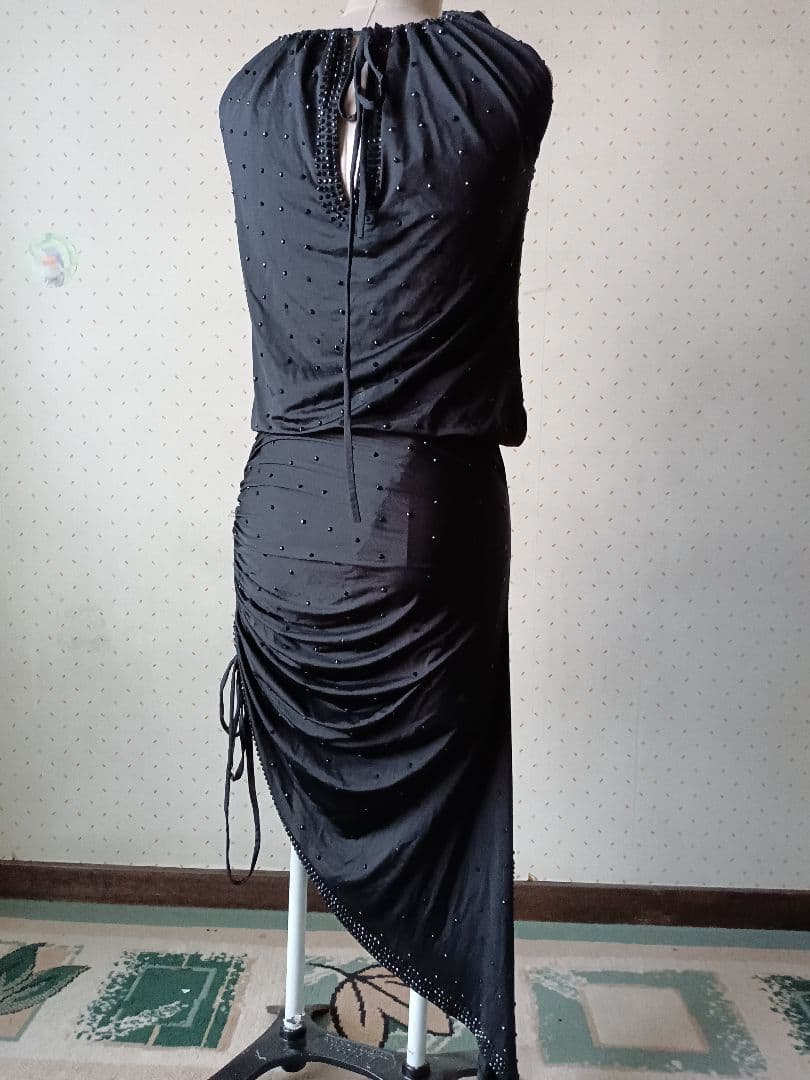 社交ダンスラテンドレスM石付き