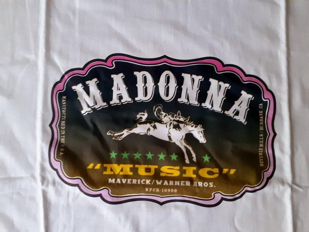 新品　マドンナ 　MUISC　非売品 Tシャツ　LLサイズ