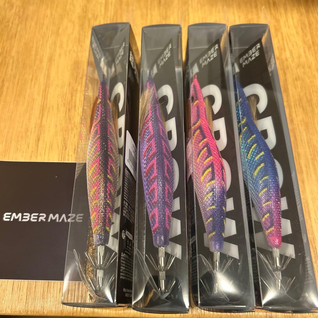 エンバーメイズ　3.5 4本セット　ステッカー付き