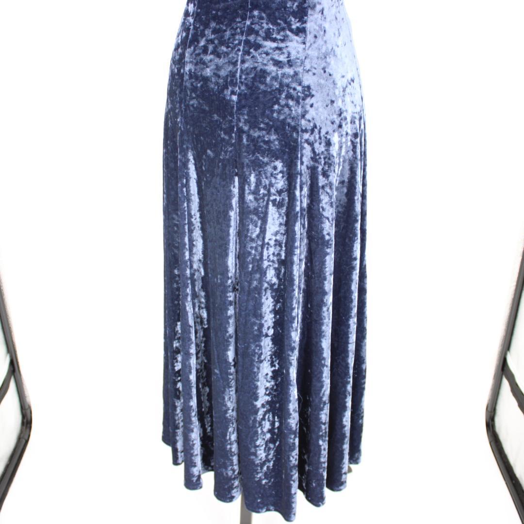 【フラダンス用衣装 美品 ベロアドレス】Aloha kids XS ノースリーブ