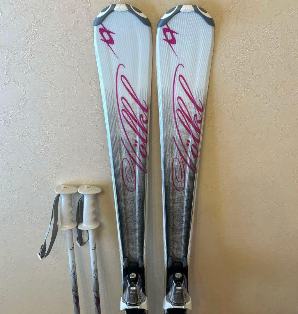 ◾️カービングスキーセット　スキー板156㎝　ブーツ25㎝ レディース用　女性用