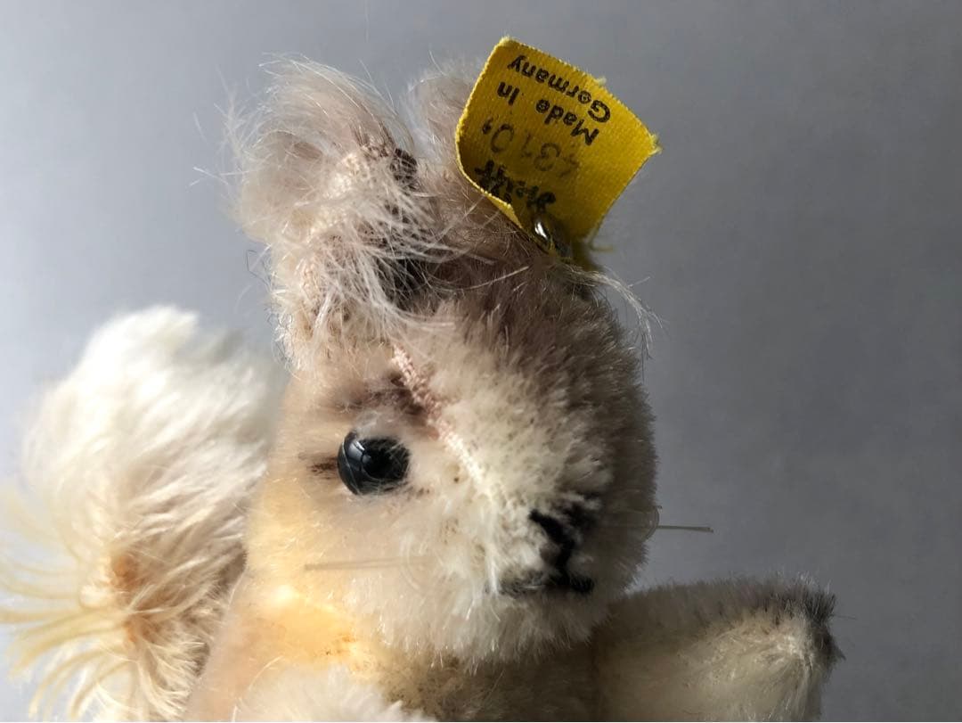 Steiff 　リスのPossy　グレー