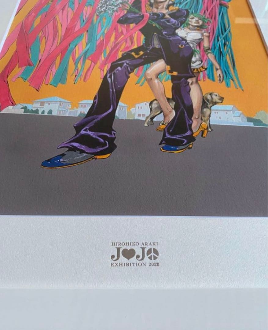 ジョジョの奇妙な冒険ダイヤモンドは砕けない JOJO展 限定 複製原画 東方仗助
