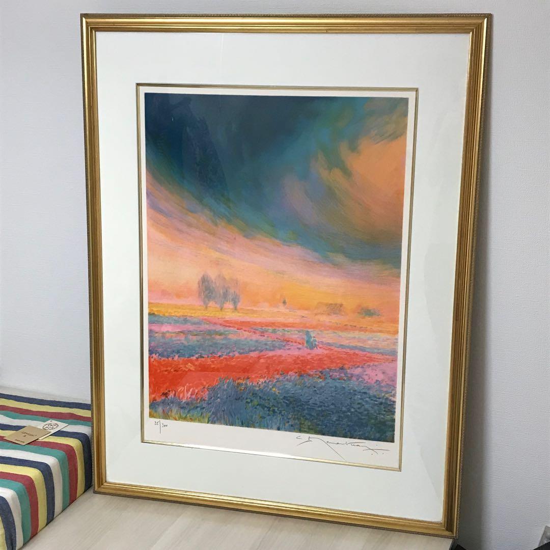 クロード・マヌキアン作　「暮れなずむ家路」