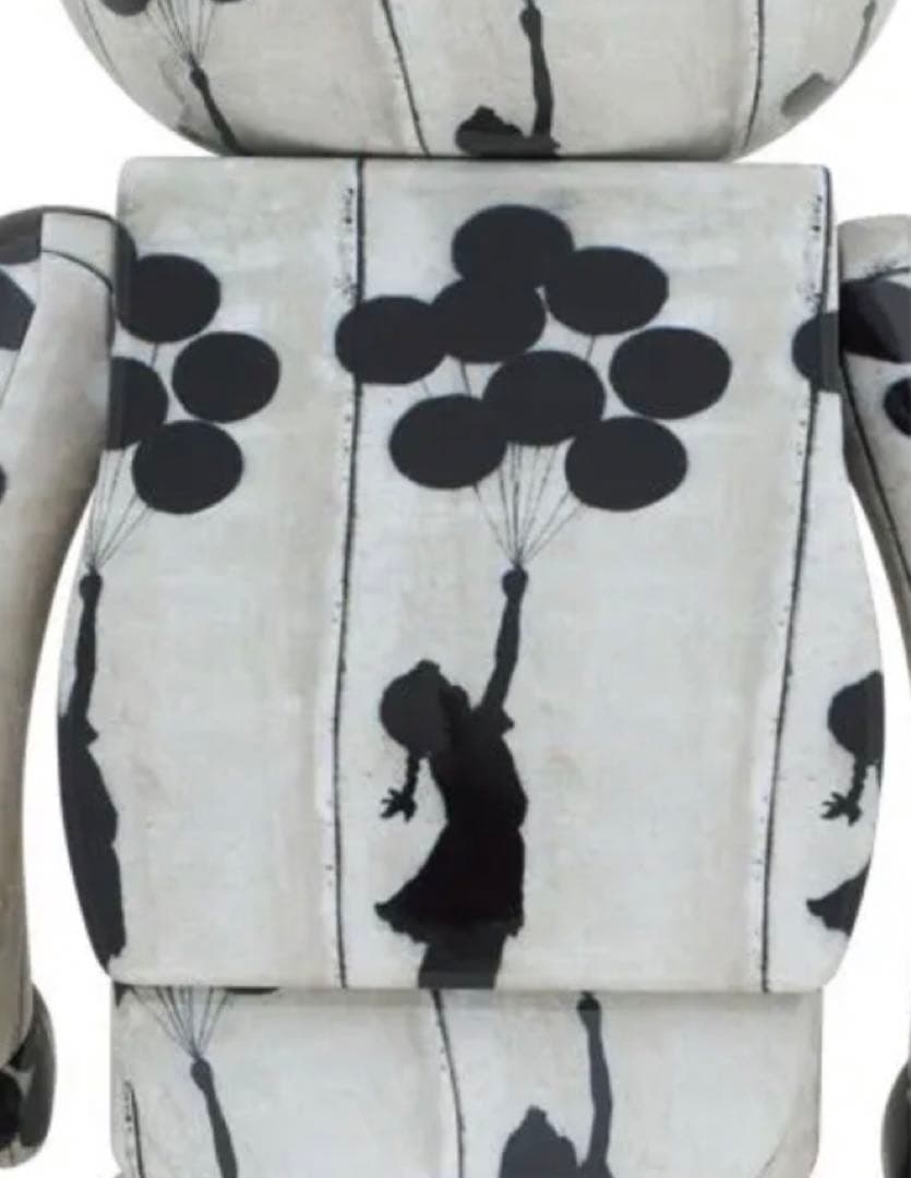 ベアブリック 新品　バンクシー　フライングバルーン　BE@RBRICK1000%