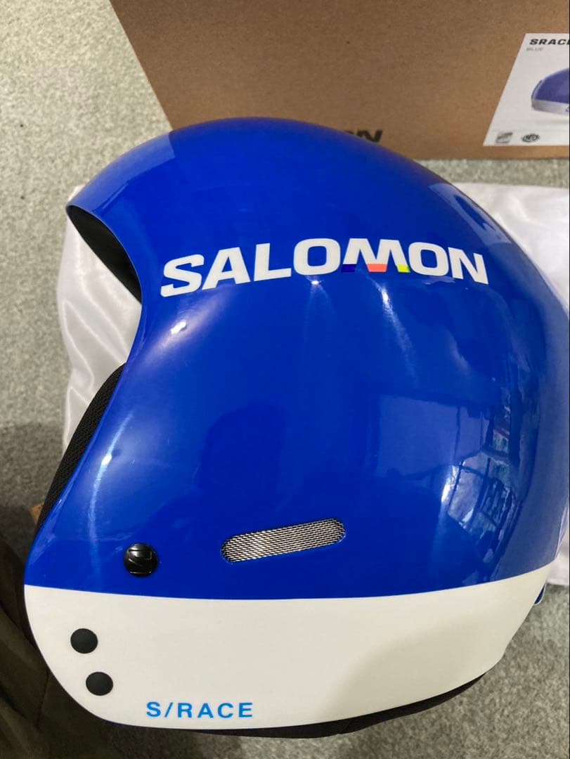 『新品未使用』SALOMON S/RACE スキー用ヘルメット