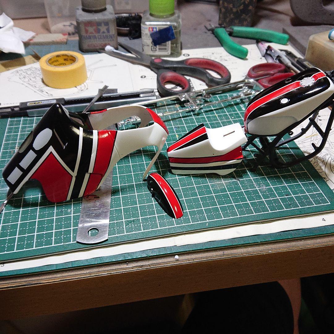 タミヤ ヤマハYZR500 汚れた英雄仕様