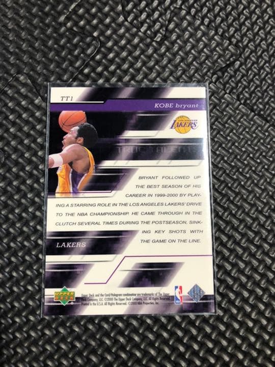 Kobe❣️ TRUE TALENTS. パラ激レア❗️