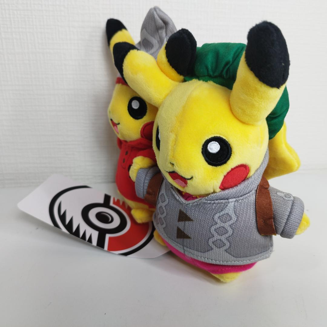 ピカチュウ 25周年 ガラル地方 ぬいぐるみ ニューヨーク ペア アメ I1OS