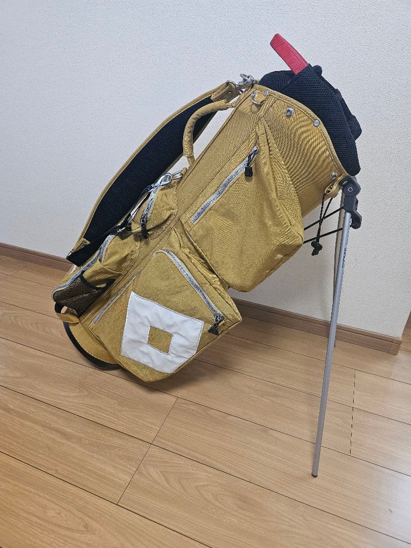 オノフ　スタンドキャディーバック　マスタード　６分割
