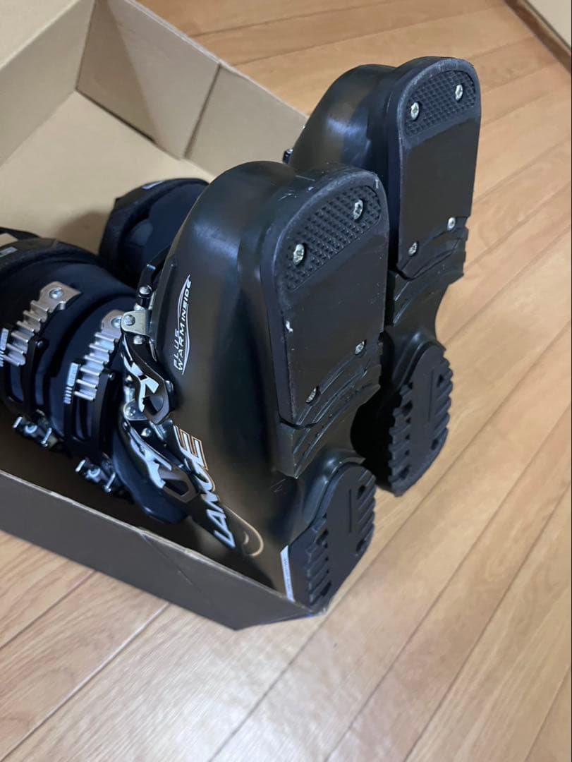 1回使用美品！LANGE ラング スキーブーツ ブラック 24.0-24.5cm