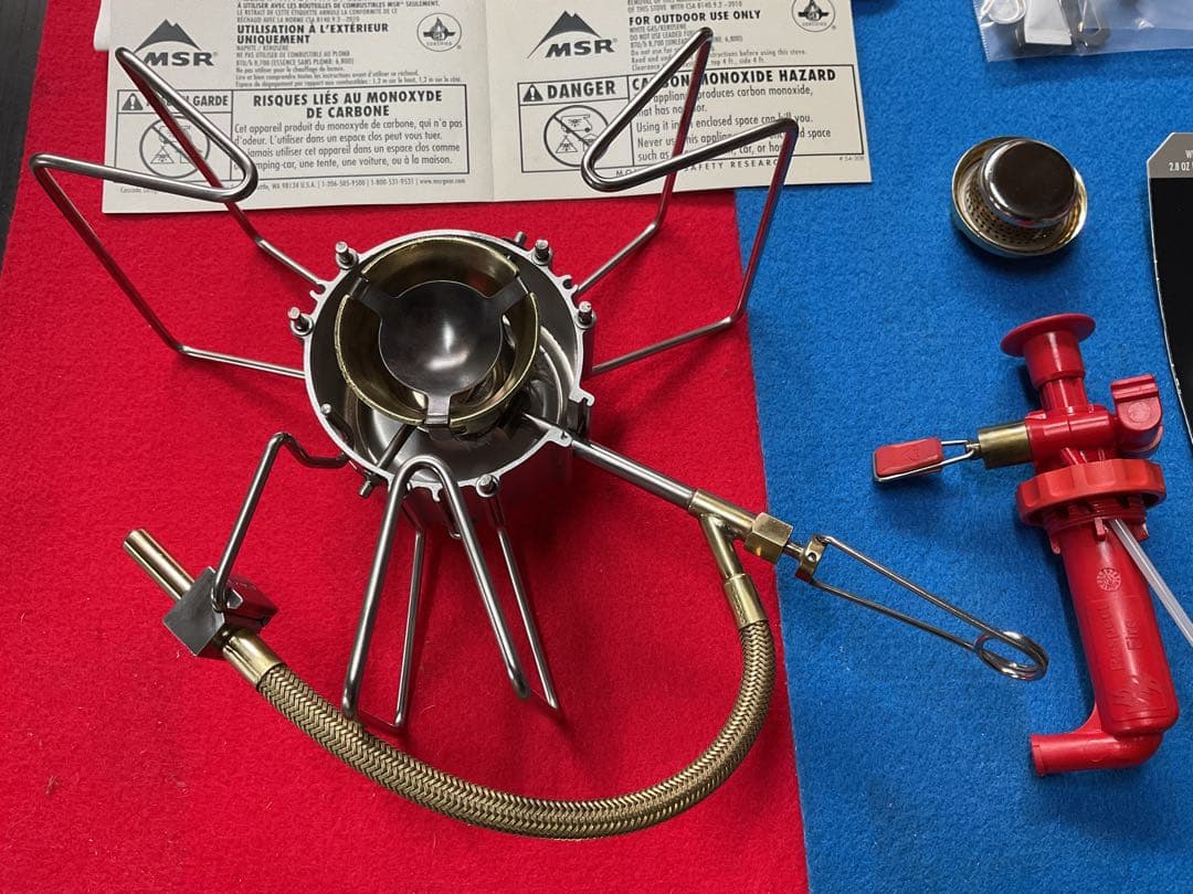 MSR現行型ドラゴンフライ動作良好美品サイレンサー付メンテナンス済付属品多数付き