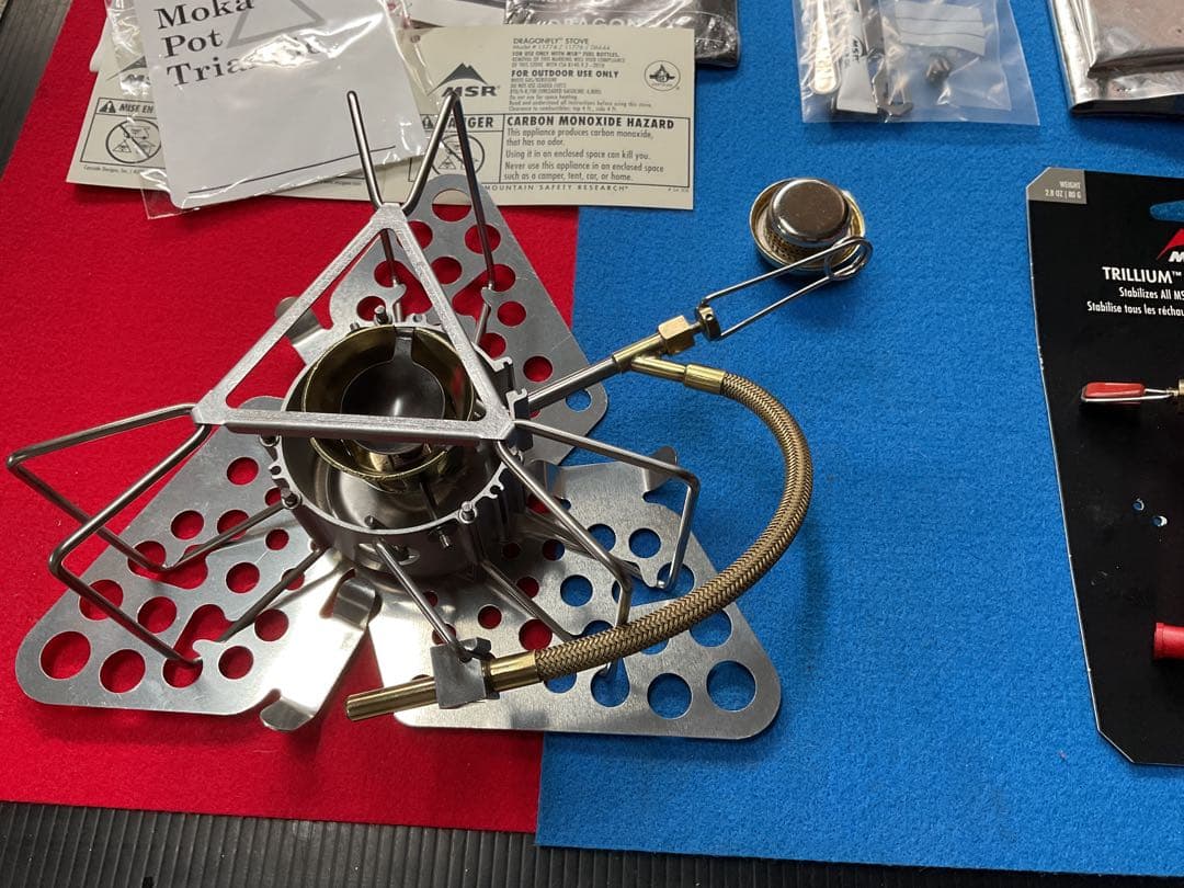 MSR現行型ドラゴンフライ動作良好美品サイレンサー付メンテナンス済付属品多数付き