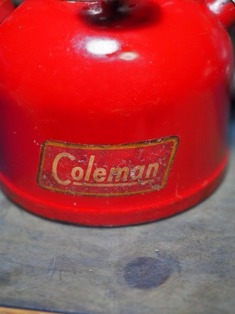 燃焼絶好調の陶器バーナー1954年8月 コールマン 200A ランタンs69