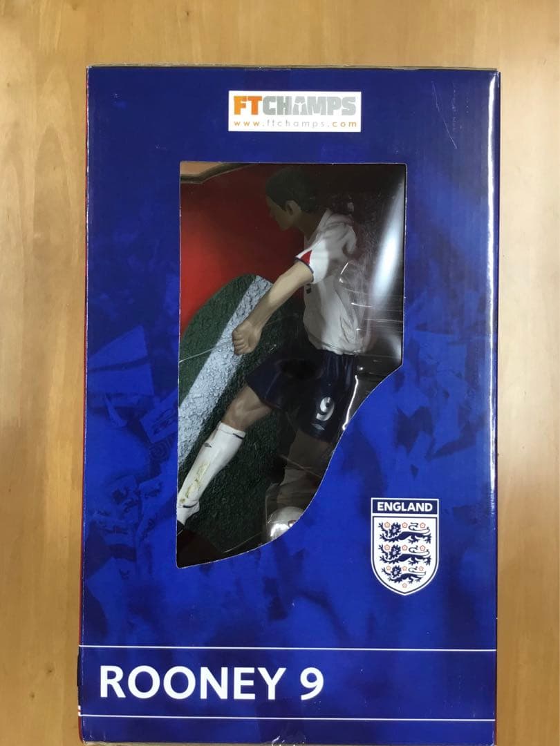 未開封レア！FT CHAMPS イングランド　ルーニー　12インチ（約30cm）