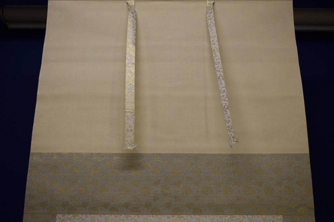 真作/大路孫三郎/青楓にせきれい図/桐共箱付/布袋屋掛軸HH-952