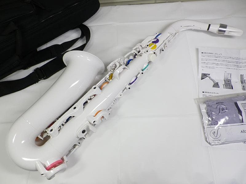 Vibrato Sax アルトサックス レインボーパッド