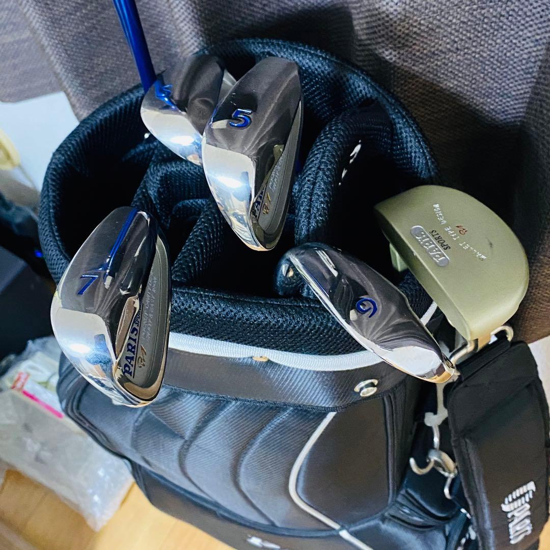 美品✨初心者向け レディース Paris バッグ付ゴルフクラブセット 右利き用