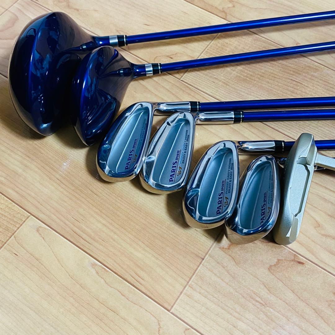 美品✨初心者向け レディース Paris バッグ付ゴルフクラブセット 右利き用
