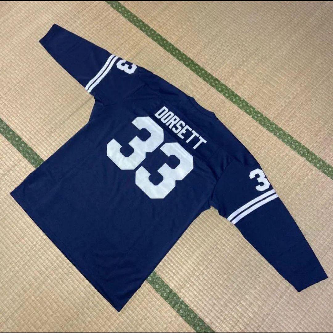 ホッケーシャツ　ミッチェル&ネス　カウボーイズ　サイズ54　ネイビー