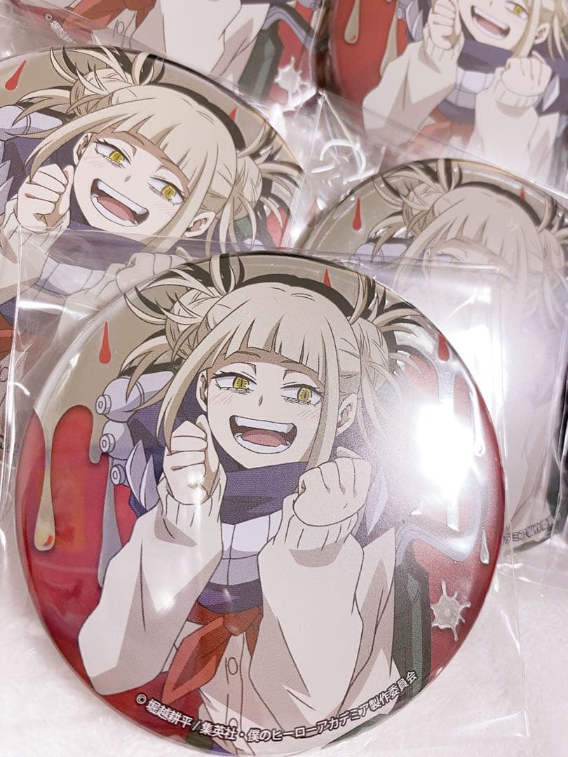 ヒロアカ VS 敵 ヴィラン デコレーション仕様 缶バッジ トガヒミコ 31点