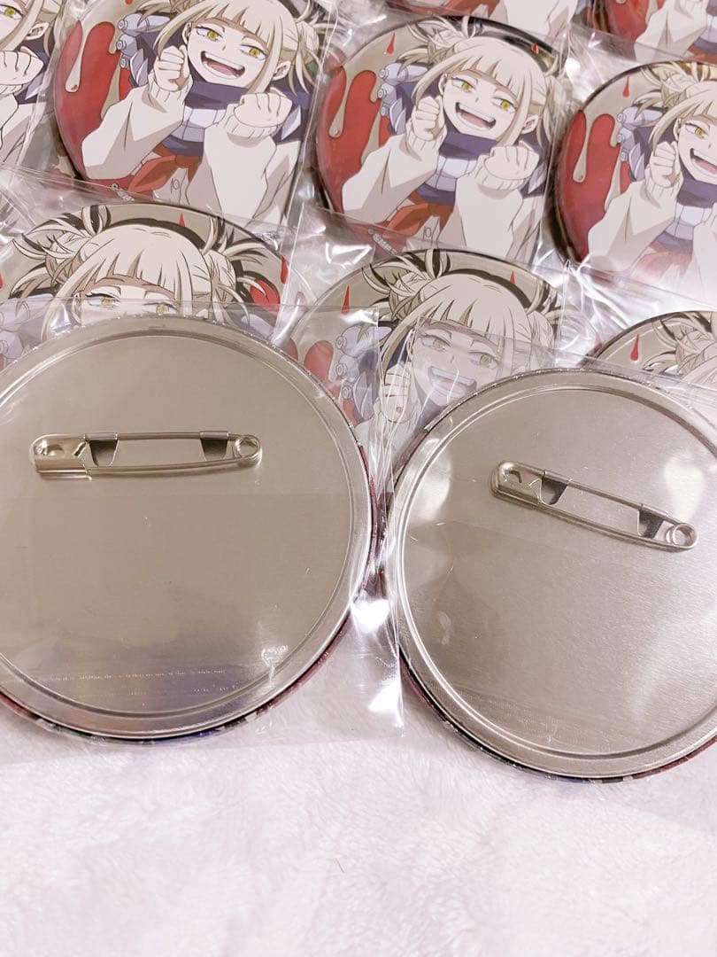 ヒロアカ VS 敵 ヴィラン デコレーション仕様 缶バッジ トガヒミコ 31点